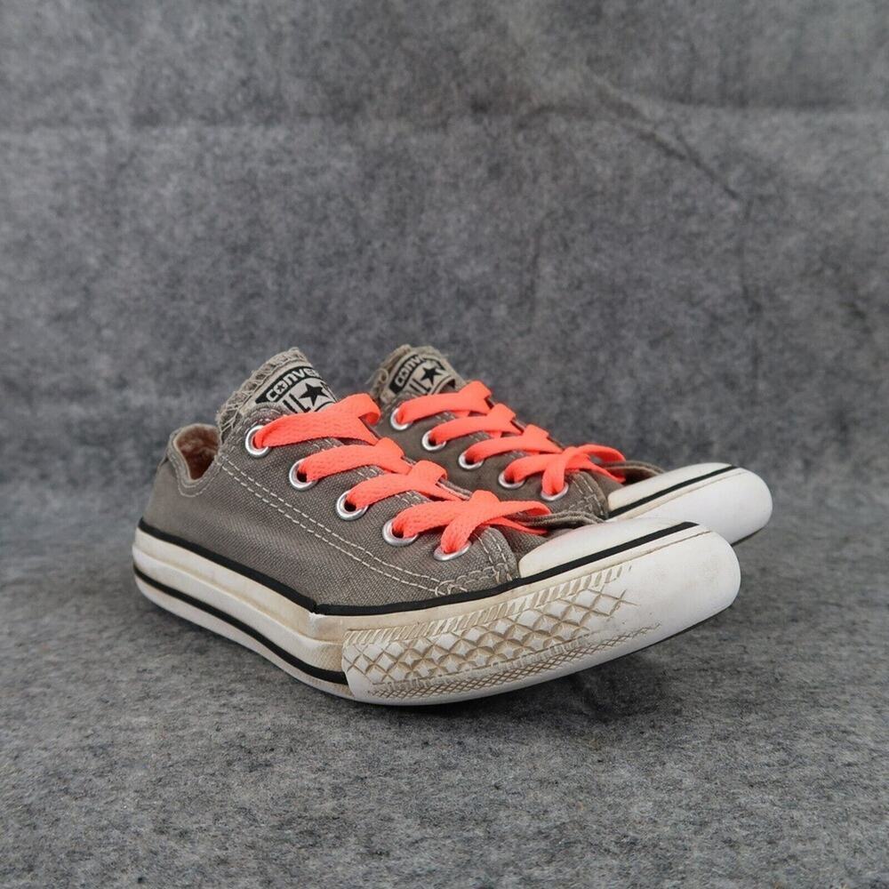 Converse Shoes Kids 13 Sneakers Chuck Taylor All Star Canvas Casual Active Grey